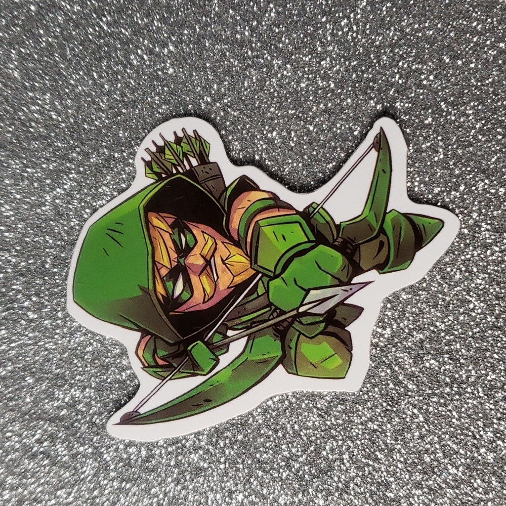 DC COMICS sticker waterproof Green Arrow